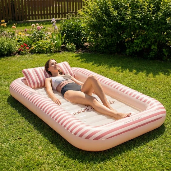 Nafukovacie ležadlo do bazéna obdĺžnik Saint Tropez 204 cm