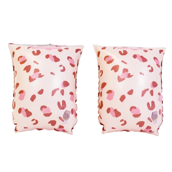 Rukávniky Old pink Leopard 0-2 roky