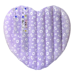 Nafukovačka Srdce Lila Leopard