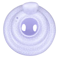 Nafukovacie koleso pre bábätká Lila Leopard