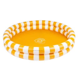 Nafukovací bazén pre deti Prúžky Žltý 100 cm