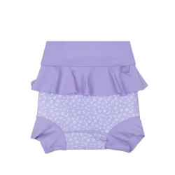 Neoprénové plavky pre bábätká Lila Leopard