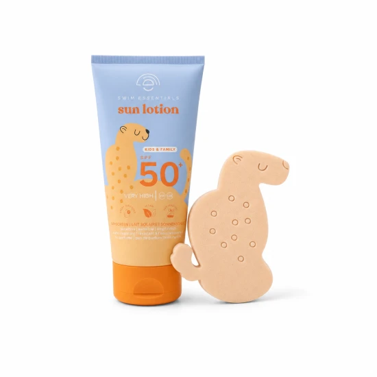 Set Opaľovací krém Sensitive SPF50+ 150 ml a Špongia na nanášanie opaľovacieho krému Leopard