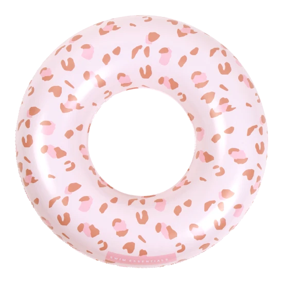 Originálne nafukovacie koleso pre deti od Swim Essential so staroružovým leopardím vzorom je svojou veľkosťou určené približne pre deti od 3 do 6 rokov. 