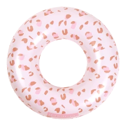 Nafukovacie koleso Old Pink Leopard 90 cm