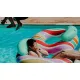 Veľké nafukovacie koleso od Swim Essential je svojou veľkosťou určené približne pre 2 deti od 6 rokov. Pokojne ho využijú aj tínedžeri, či dospelí na leňošenie a zábavu.