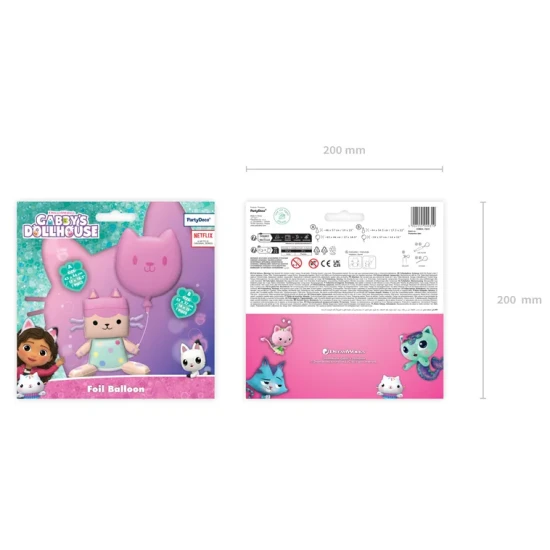 Roztomilá dekorácia Balón Baby Mačka na párty a oslavy