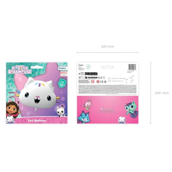 Roztomilá dekorácia Balón Mačka na párty a oslavy