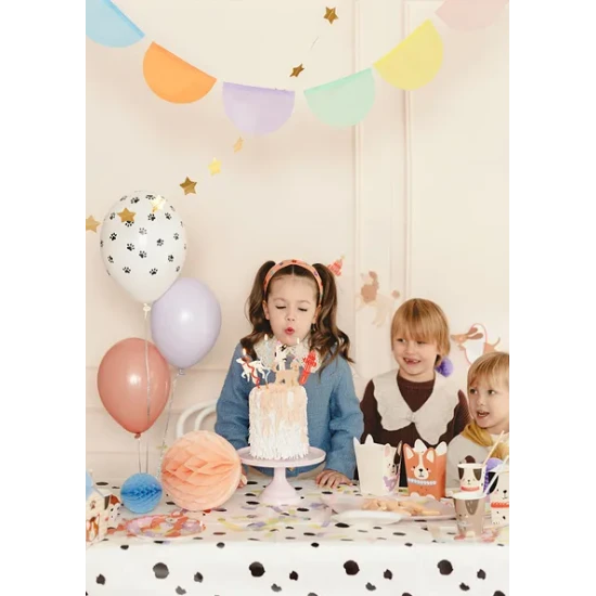 Zápichy na cupcakes so psíkom na detskú párty