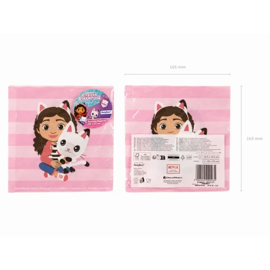 Narodeninová výzdoba s Gabby's Dollhouse, ktorá zažiari