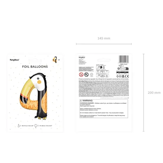 Balón Číslo 4 Tukan