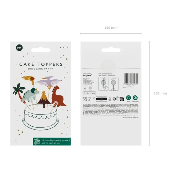 Dinosaurie košíčky rozveselia vašu párty!