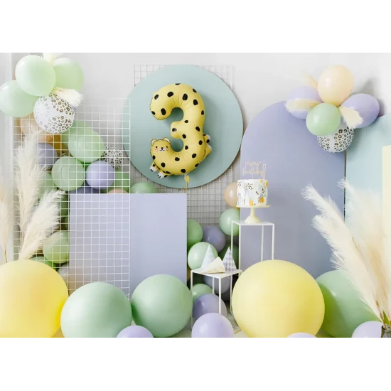 Drevená ozdoba na tortu Happy Birthday od Party deco.