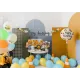 Ozdobte narodeninovú tortu stavebnými vozidlami od Party Deco.