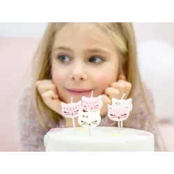 Sviečky Mačka 6 ks