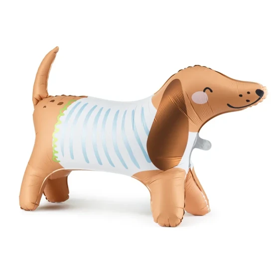 Fóliový balón Jazvečík ako dekorácia na detskej párty