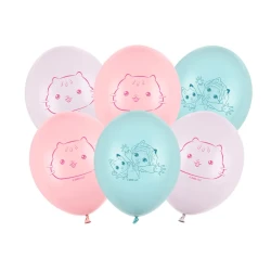 Balóny Gabby's Dollhouse 6 ks 27 cm