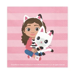 Servítky Gabby's Dollhouse 20 ks