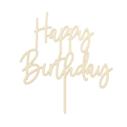 Ozdoba na tortu Happy Birthday