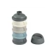 Béaba Súprava téglikov na sušené mlieko / desiatu Mineral Grey / Blue