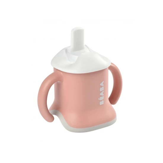 Béaba Trénovací hrnček 3v1 Old Pink