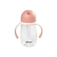 Hrnček so slamkou 300ml Old Pink
