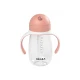 Béaba Hrnček so slamkou 300ml Old Pink