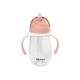 Béaba Hrnček so slamkou 300ml Old Pink