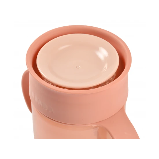 Béaba Hrnček trénovací 360° Pink 340 ml 12m+