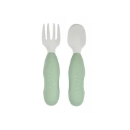 Prvý trénovací príbor 2-dielny Sage Green