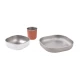 Béaba Jedálenská sada nerez 3-dielna Terracotta