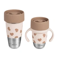Hrnčeky nerezové 2 ks Mini & Me BigLove
