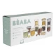 Beaba Tégliky na jedlo sklenené 10x 250 ml Natural
