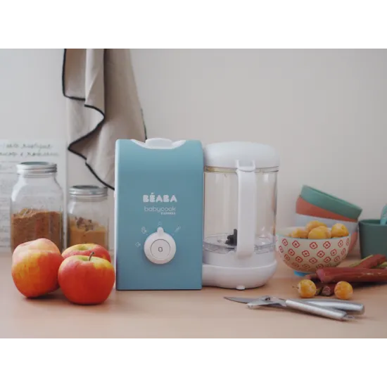 Parný varič + mixér BABYCOOK Express Baltic Blue