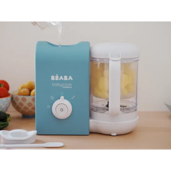 Parný varič + mixér BABYCOOK Express Baltic Blue