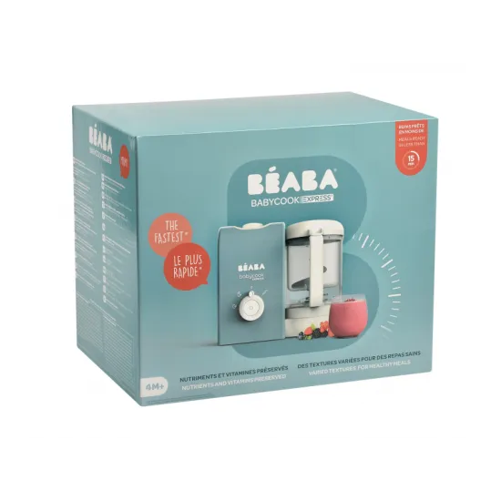 Parný varič + mixér BABYCOOK Express Baltic Blue