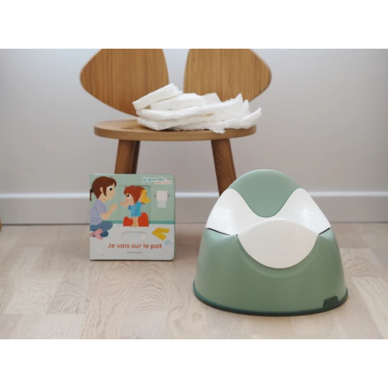 Béaba Nočník ergonomický Sage Green