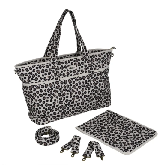 Beaba Prebaľovacia taška XXL Leopard Clay