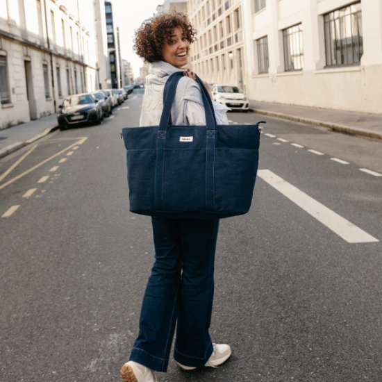 Beaba Prebaľovacia taška Madrid XXL Denim