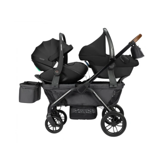 Kočík pre dve deti Helios Mineral Graphite – BebeConfort 1815153210BC