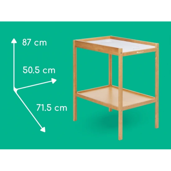 Prebaľovací pult Daisy Natural Wood – BebeConfort 2699014210BC