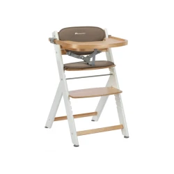 Timba stolička rastúca Light Wood s podložkou