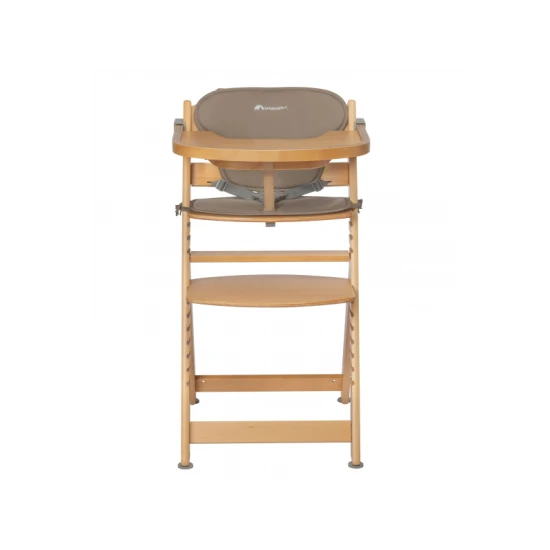 Timba rastúca stolička s podložkou Natural Wood