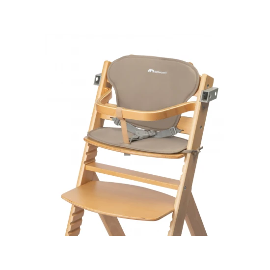 Timba rastúca stolička s podložkou Natural Wood