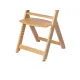 Timba rastúca stolička s podložkou Natural Wood