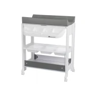 Prebaľovací pult s vaničkou Rosie Mineral Grey