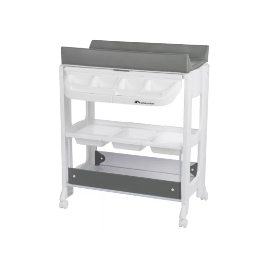 Prebaľovací pult s vaničkou Rosie Mineral Grey – BebeConfort 2905085210BC