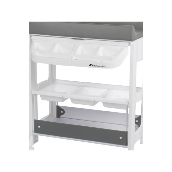 Prebaľovací pult s vaničkou Rosie Mineral Grey – BebeConfort 2905085210BC