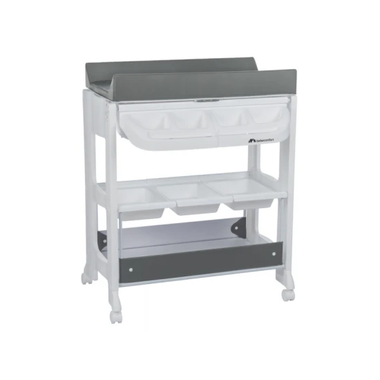 Prebaľovací pult s vaničkou Rosie Mineral Grey – BebeConfort 2905085210BC