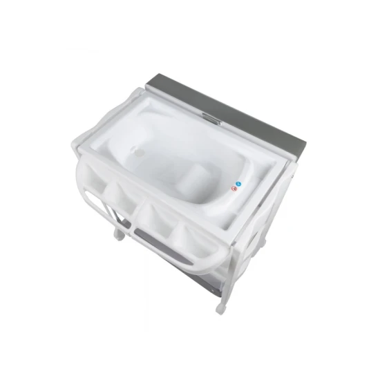 Prebaľovací pult s vaničkou Rosie Mineral Grey – BebeConfort 2905085210BC